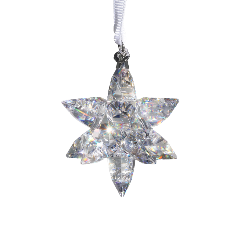 Luxury Luminous North Star Ornament – Transparent ✨