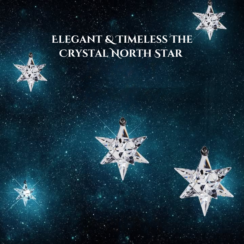 Luxury Luminous North Star Ornament – Transparent ✨