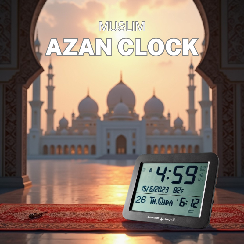 Muslim Prayer Time Wall Clock™ – Azan Reminder