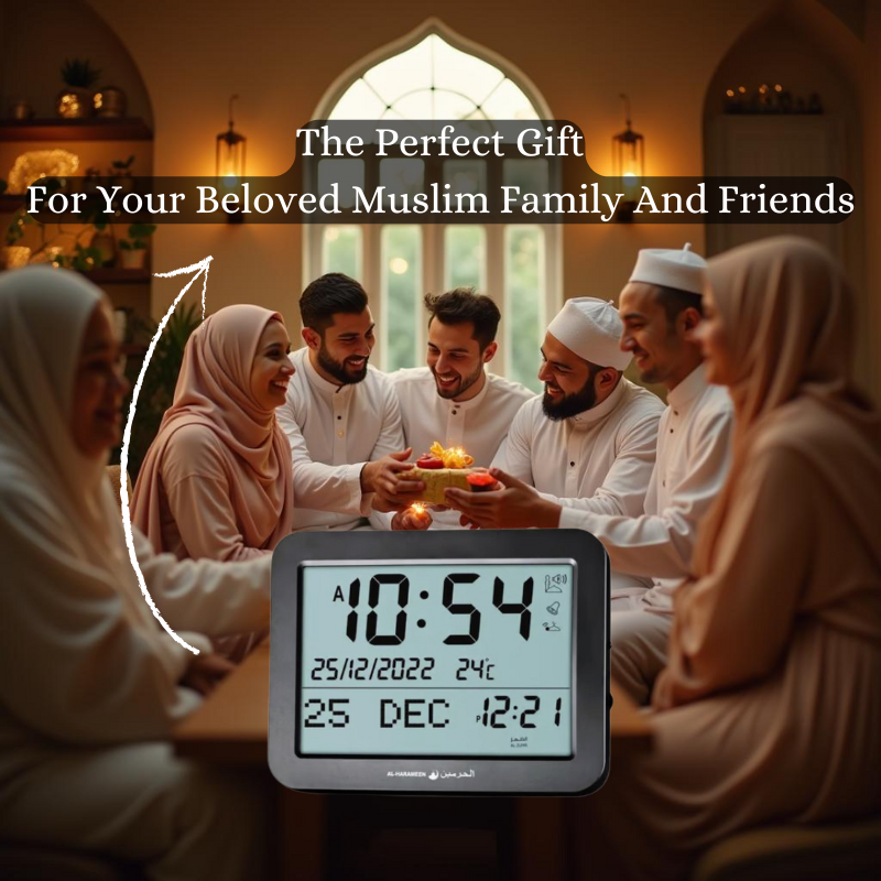 Muslim Prayer Time Wall Clock™ – Azan Reminder
