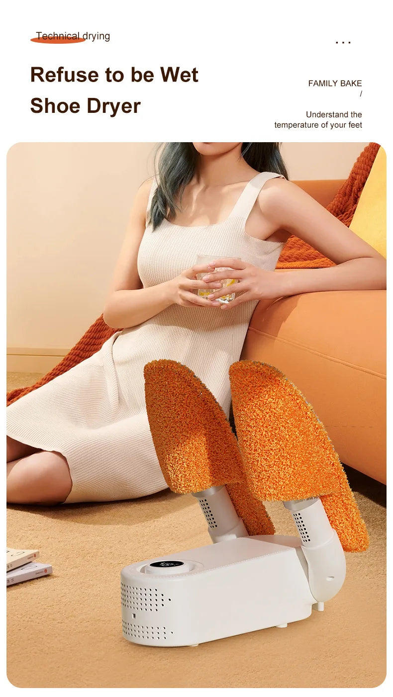 Portable Shoe Dryer with Timer - supplier image 4