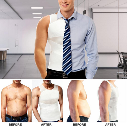 Men's Compression Shirt for Body Shaping & Slimming