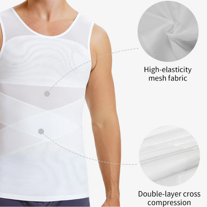 Men's Compression Shirt for Body Shaping & Slimming