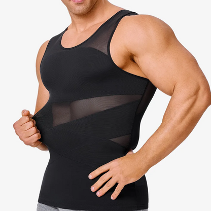 Men's Compression Shirt for Body Shaping & Slimming