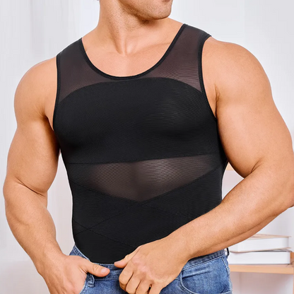 Men's Compression Shirt for Body Shaping & Slimming