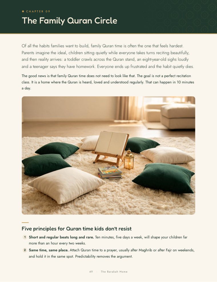The family Quran circle