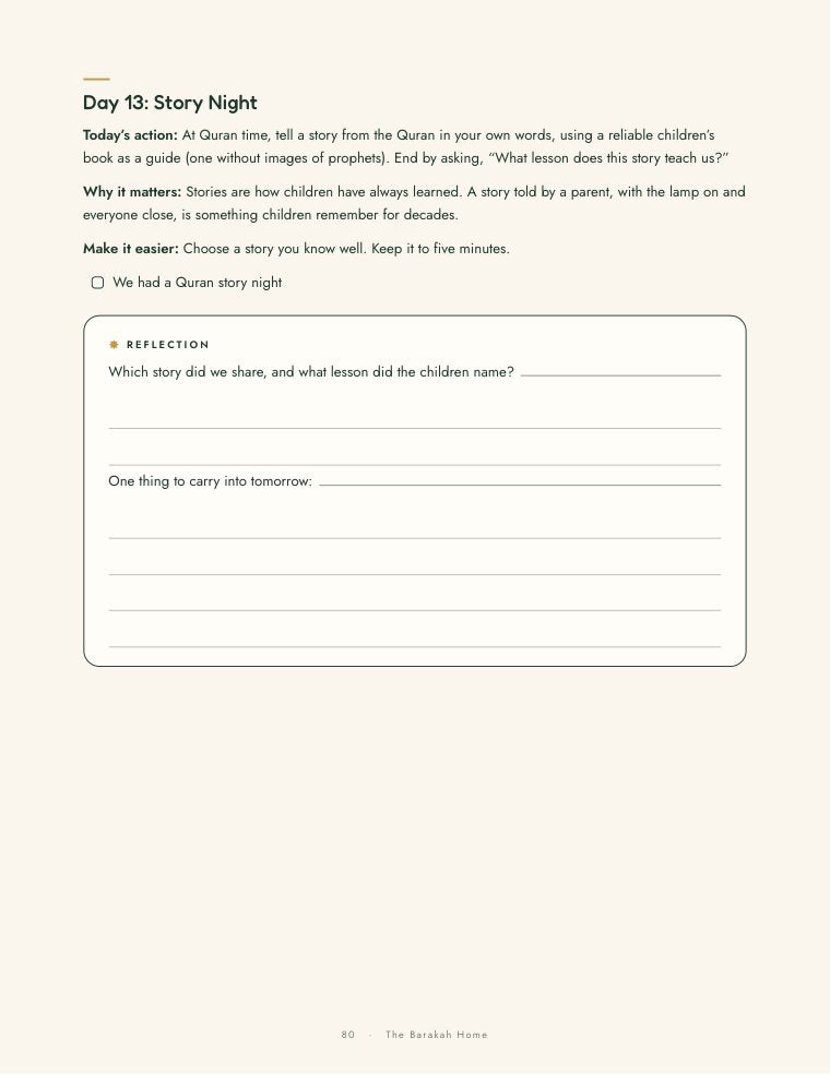 The 30-day challenge