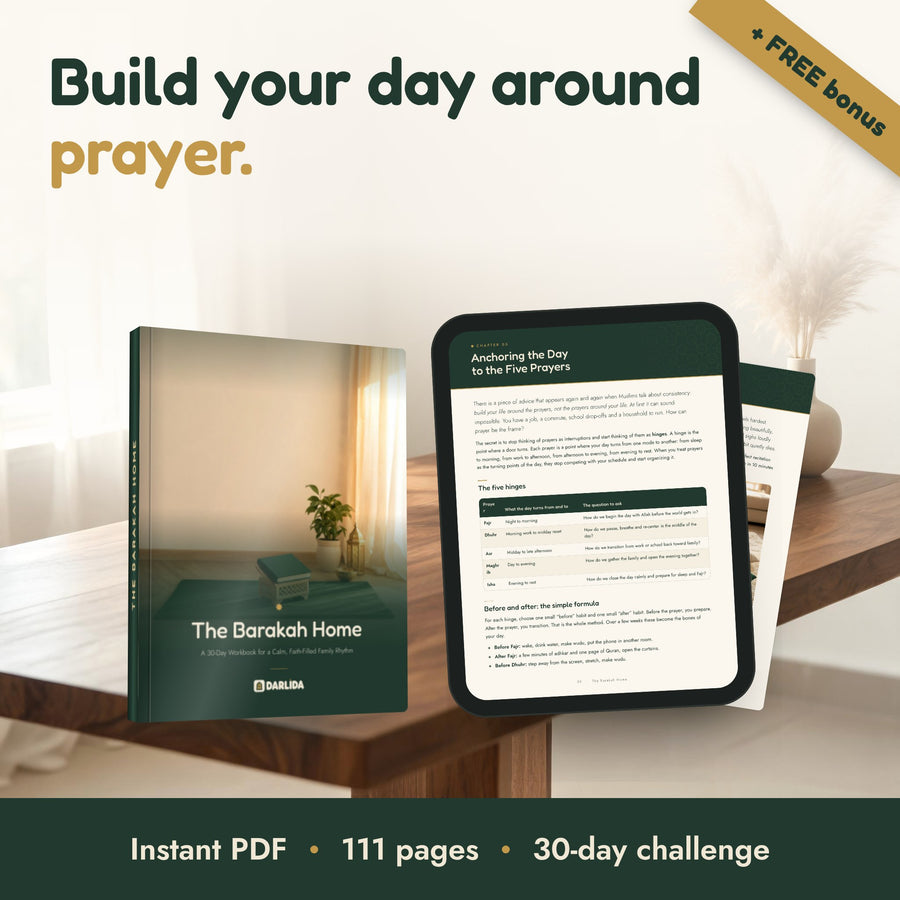 The Barakah Home: digital book PDF with tablet preview