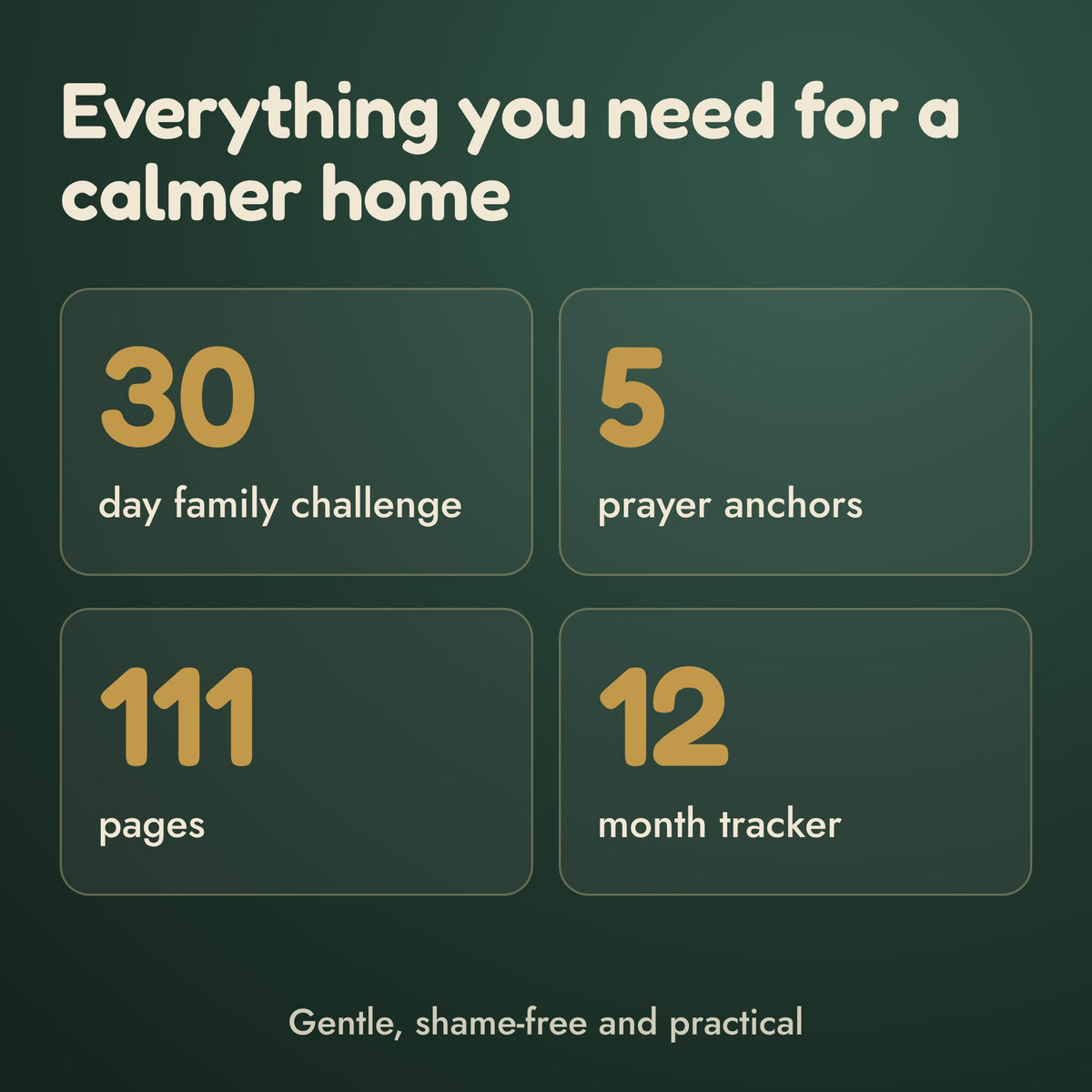 The Barakah Home: book by the numbers