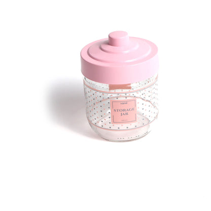 Polka Dot Candy Jar Set Pink