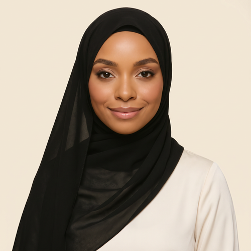 Magnetic Chiffon Scarf