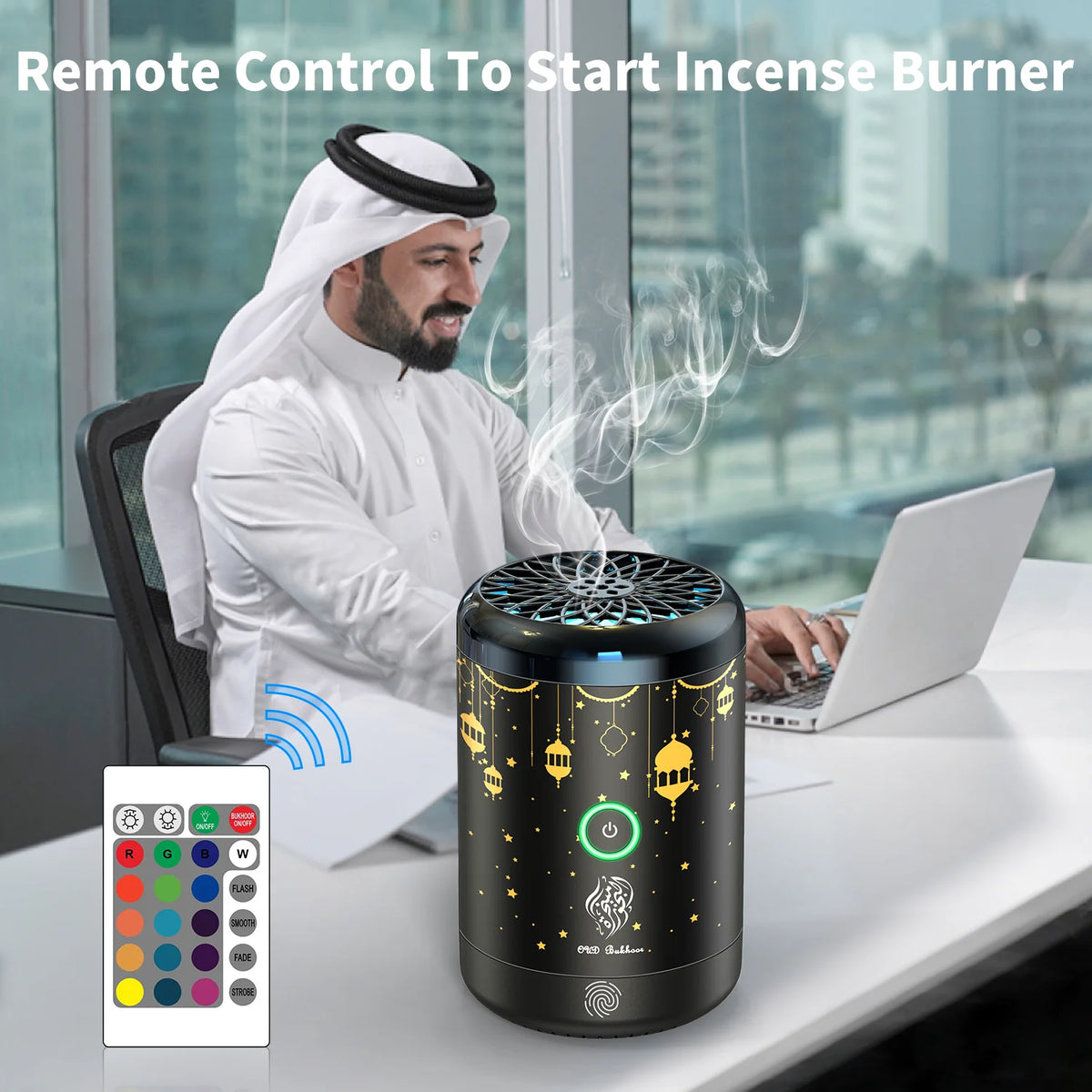 Supplier photo 2: exact USB rechargeable bakhoor burner