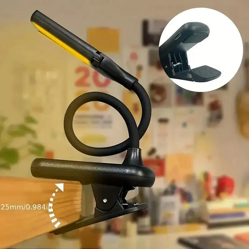 Supplier photo 2: exact clip-on rechargeable reading light