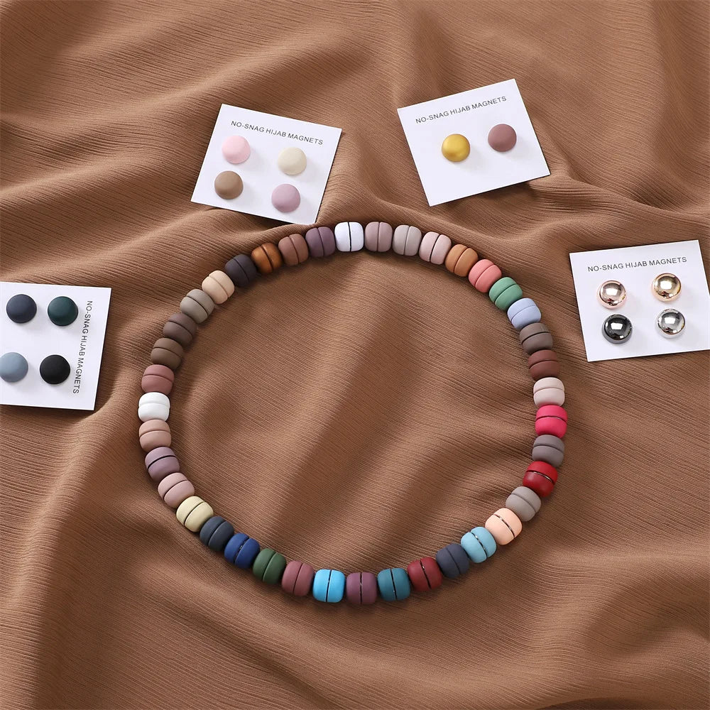 Supplier photo 4: exact no-snag hijab magnet design