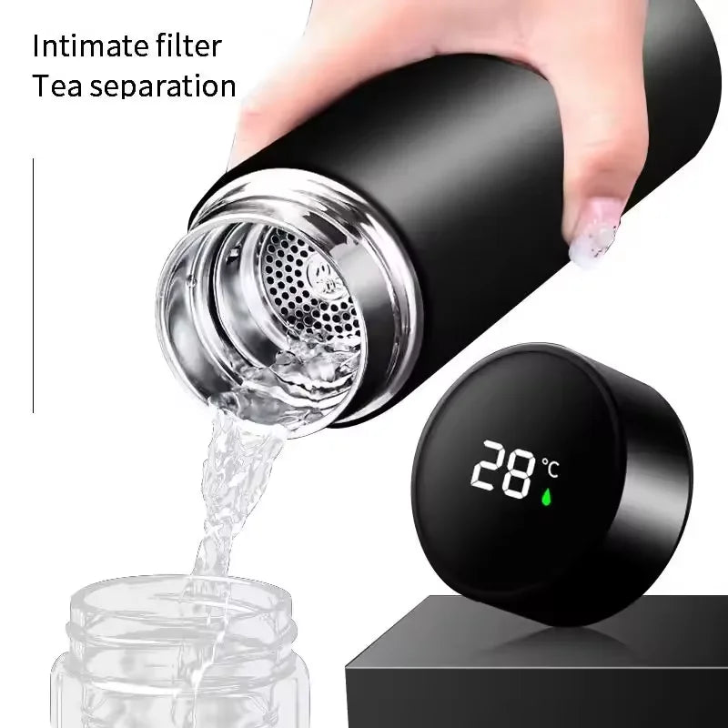 Smart Hydration Bottle with Temperature Display - supplier image 4