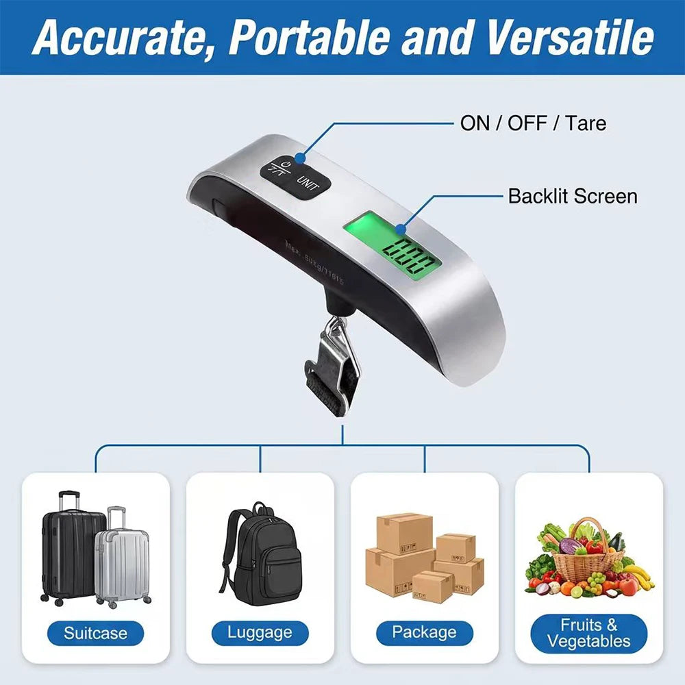Digital Luggage Scale for Travel - supplier image 3